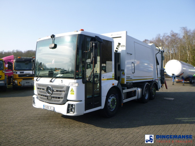 Mercedes-Benz Econic 2630 6x2 RHD Faun refuse truck - Szemetesautó: 1 kép. Mercedes-Benz Econic 2630 6x2 RHD Faun refuse truck - Szemetesautó: 1 kép.