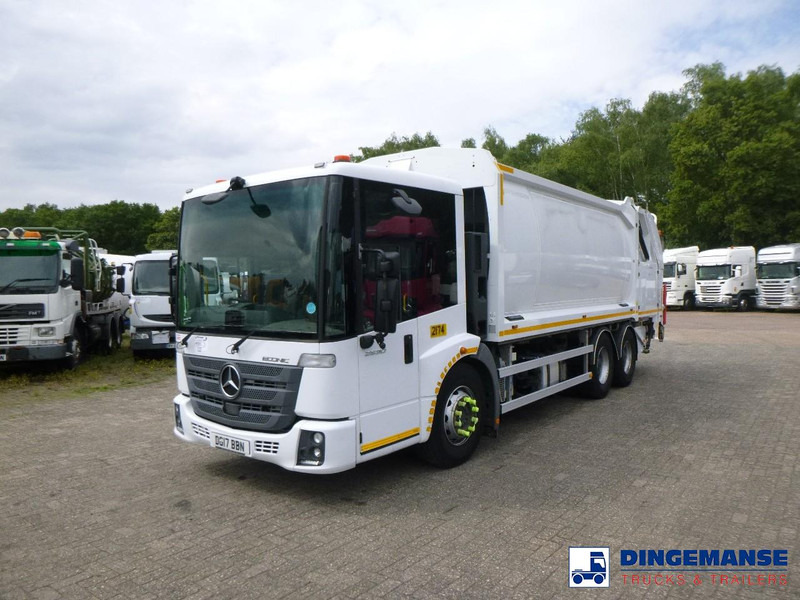 Mercedes-Benz Econic 2630 RHD 6x4 Geesink Norba refuse truck - Szemetesautó: 1 kép. Mercedes-Benz Econic 2630 RHD 6x4 Geesink Norba refuse truck - Szemetesautó: 1 kép.