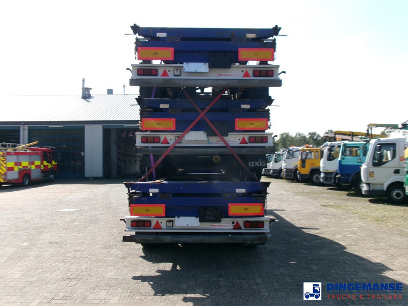 Montracon Stack - 3 x container chassis 20-30-40-45 ft - Cserefelépítményes teherautó: 5 kép. Montracon Stack - 3 x container chassis 20-30-40-45 ft - Cserefelépítményes teherautó: 5 kép.