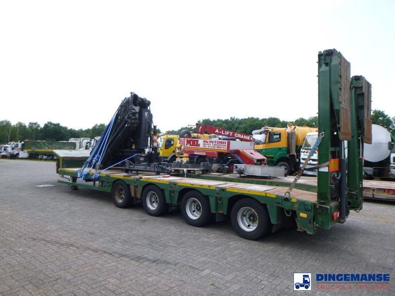 Nooteboom 4-axle lowbed trailer 73t OSD-73 - Félpótkocsi mélybölcsős: 3 kép. Nooteboom 4-axle lowbed trailer 73t OSD-73 - Félpótkocsi mélybölcsős: 3 kép.