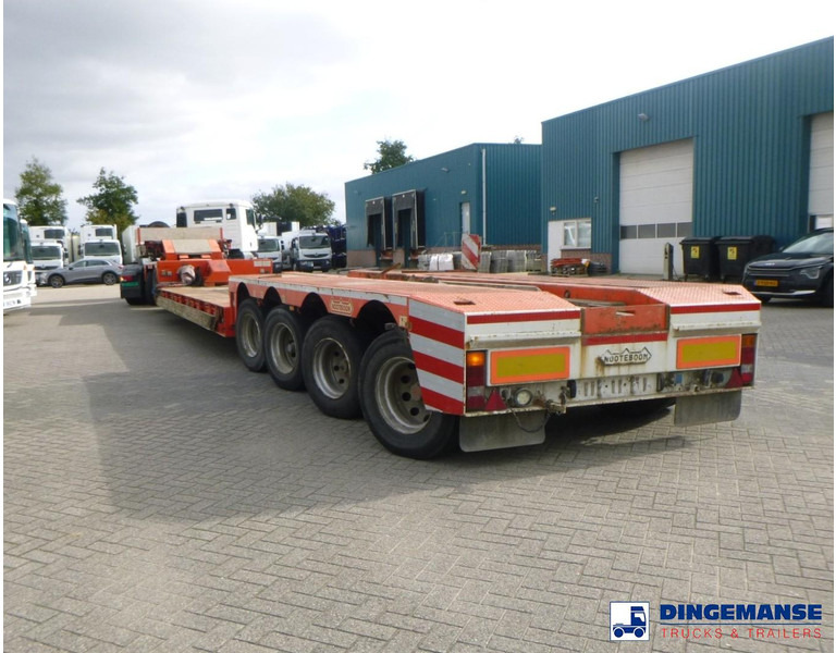 Nooteboom 4-axle lowbed trailer Euro 110-04 + 2-axle dolly - Félpótkocsi mélybölcsős: 5 kép. Nooteboom 4-axle lowbed trailer Euro 110-04 + 2-axle dolly - Félpótkocsi mélybölcsős: 5 kép.