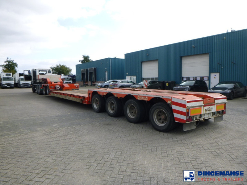 Nooteboom 4-axle lowbed trailer Euro 110-04 + 2-axle dolly - Félpótkocsi mélybölcsős: 4 kép. Nooteboom 4-axle lowbed trailer Euro 110-04 + 2-axle dolly - Félpótkocsi mélybölcsős: 4 kép.