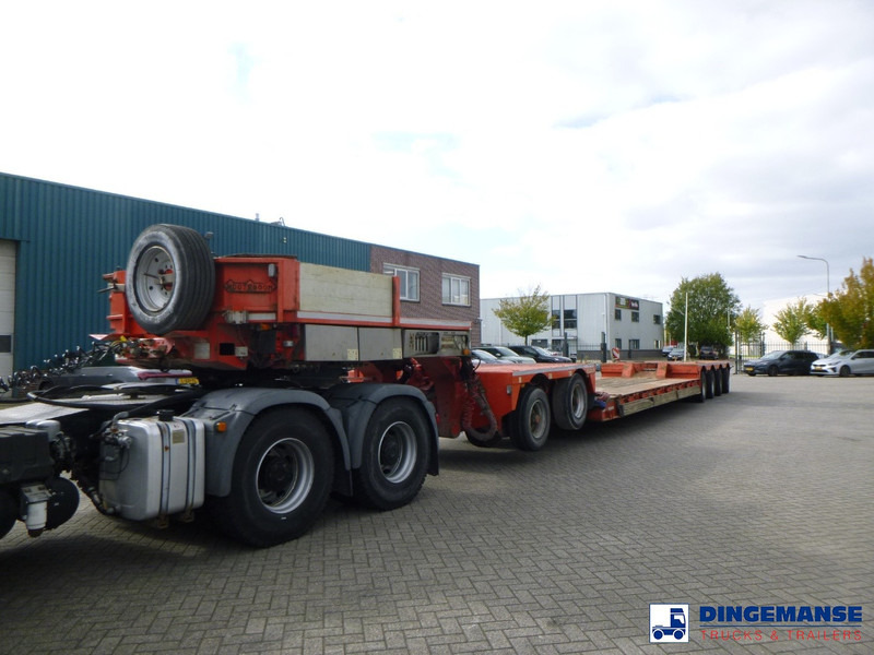 Nooteboom 4-axle lowbed trailer Euro 110-04 + 2-axle dolly - Félpótkocsi mélybölcsős: 1 kép. Nooteboom 4-axle lowbed trailer Euro 110-04 + 2-axle dolly - Félpótkocsi mélybölcsős: 1 kép.