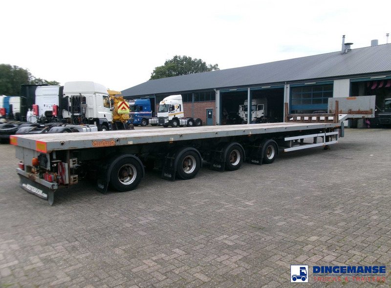 Nooteboom 4-axle semi-lowbed trailer OVB-65-04V ext. 43 m - Félpótkocsi mélybölcsős: 4 kép. Nooteboom 4-axle semi-lowbed trailer OVB-65-04V ext. 43 m - Félpótkocsi mélybölcsős: 4 kép.