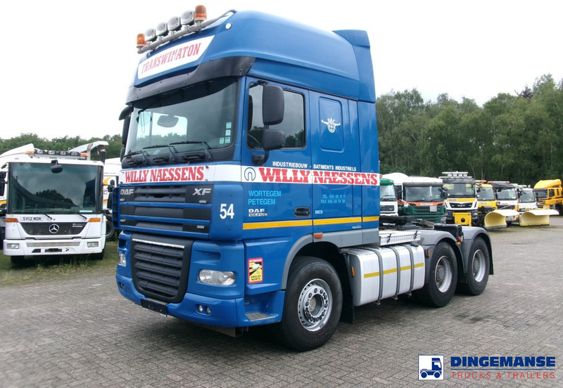 DAF XF 105.510 6X4 manual gearbox + hydraulics - Nyergesvontató: 1 kép. DAF XF 105.510 6X4 manual gearbox + hydraulics - Nyergesvontató: 1 kép.