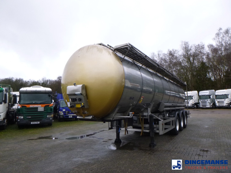 Parcisa Chemical tank inox L4BH 30 m3 / 1 comp / ADR 30/03/24 - Tartályos félpótkocsi: 1 kép. Parcisa Chemical tank inox L4BH 30 m3 / 1 comp / ADR 30/03/24 - Tartályos félpótkocsi: 1 kép.