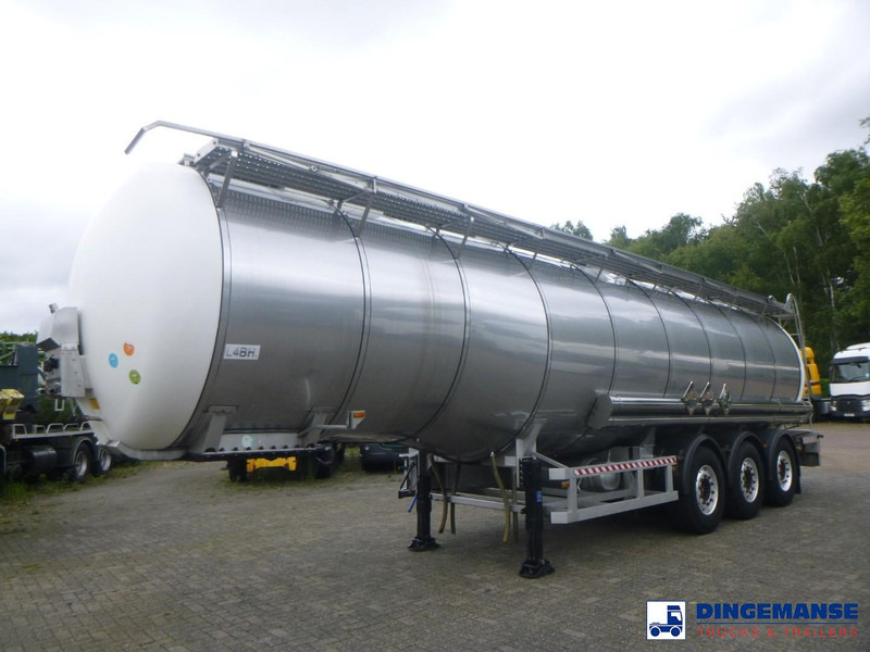 Parcisa Chemical tank inox L4BH 37.5 m3 / 1 comp - Tartályos félpótkocsi: 1 kép. Parcisa Chemical tank inox L4BH 37.5 m3 / 1 comp - Tartályos félpótkocsi: 1 kép.