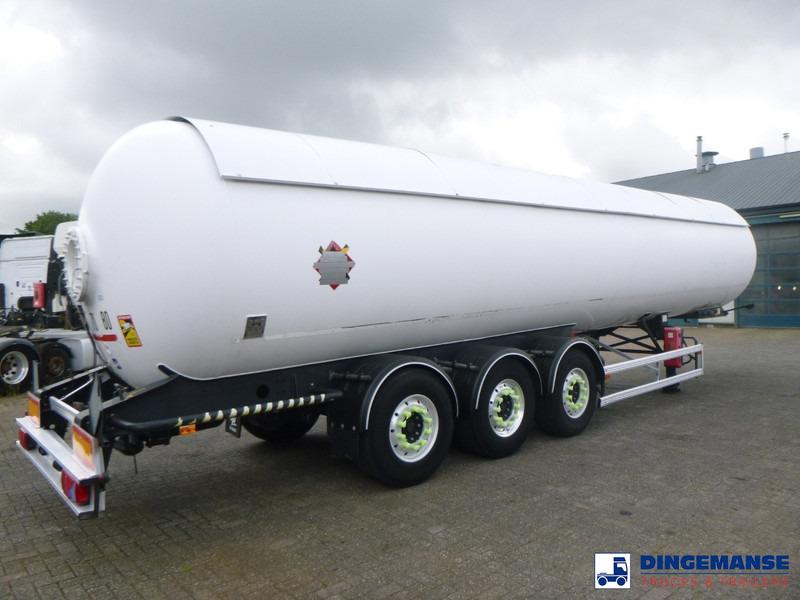 ROBINE Gas tank steel 51.5 m3 / 1 comp - Tartályos félpótkocsi: 4 kép. ROBINE Gas tank steel 51.5 m3 / 1 comp - Tartályos félpótkocsi: 4 kép.