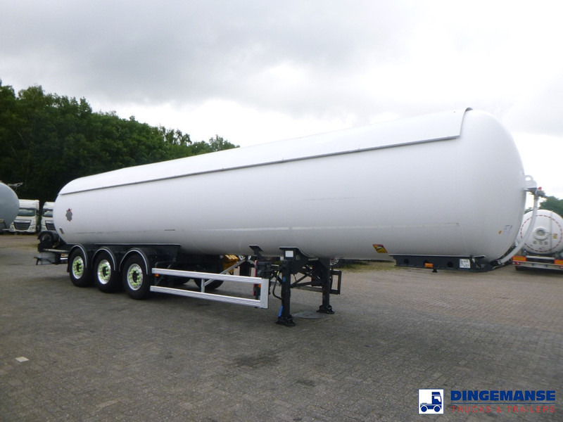 ROBINE Gas tank steel 51.5 m3 / 1 comp - Tartályos félpótkocsi: 2 kép. ROBINE Gas tank steel 51.5 m3 / 1 comp - Tartályos félpótkocsi: 2 kép.