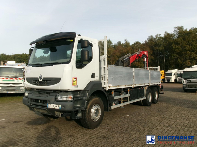 Renault Kerax 380 dxi 6x4 + Fassi F215A.0.23 - Darus autó: 5 kép. Renault Kerax 380 dxi 6x4 + Fassi F215A.0.23 - Darus autó: 5 kép.