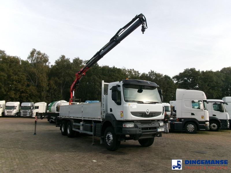 Renault Kerax 380 dxi 6x4 + Fassi F215A.0.23 - Darus autó: 2 kép. Renault Kerax 380 dxi 6x4 + Fassi F215A.0.23 - Darus autó: 2 kép.