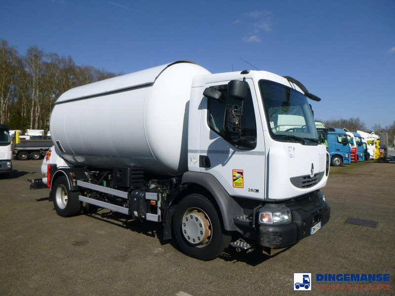 Renault Midlum 280 dxi 4x2 gas tank 18.7 m3 - Tartályos teherautó: 2 kép. Renault Midlum 280 dxi 4x2 gas tank 18.7 m3 - Tartályos teherautó: 2 kép.