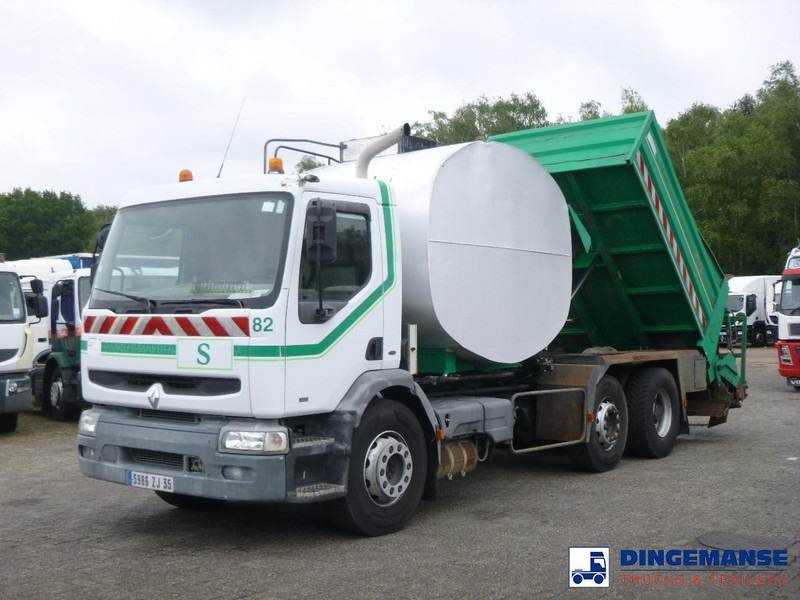 Renault Premium 340 6x2 Road repair bitumen tank 6 m3 / tipper - Tartályos teherautó: 1 kép. Renault Premium 340 6x2 Road repair bitumen tank 6 m3 / tipper - Tartályos teherautó: 1 kép.
