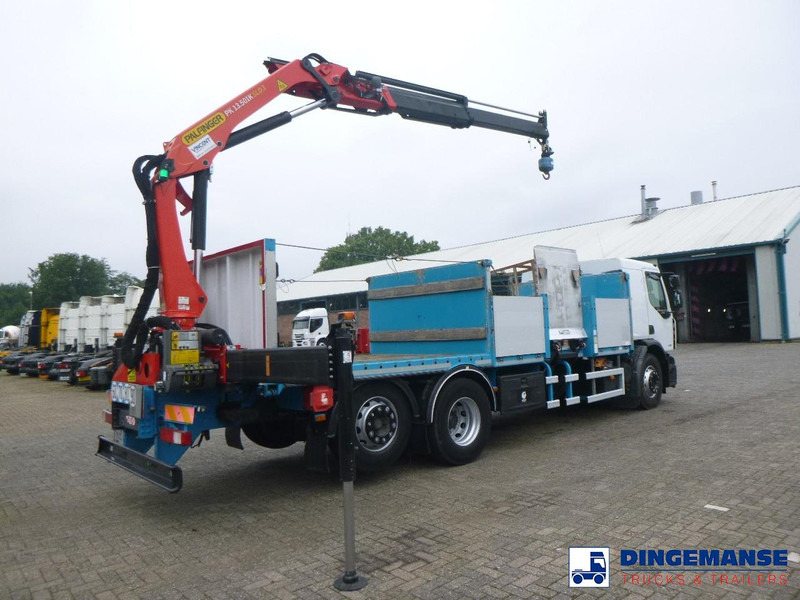 Renault Premium 340 dxi 6x2 + Palfinger PK 13.501K + rotator - Darus autó: 4 kép. Renault Premium 340 dxi 6x2 + Palfinger PK 13.501K + rotator - Darus autó: 4 kép.