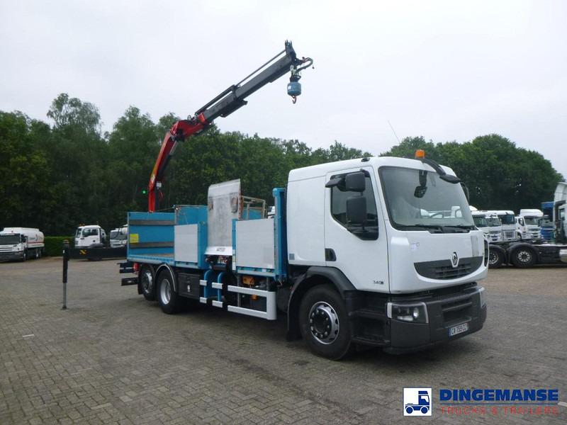 Renault Premium 340 dxi 6x2 + Palfinger PK 13.501K + rotator - Darus autó: 2 kép. Renault Premium 340 dxi 6x2 + Palfinger PK 13.501K + rotator - Darus autó: 2 kép.