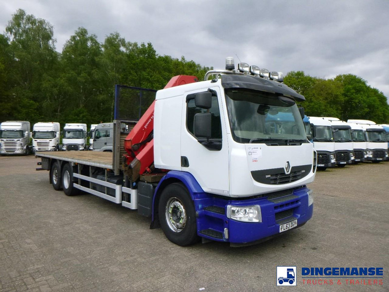 Renault Premium 380 dxi 6x2 RHD + HMF 2620-K4 - Darus autó: 2 kép. Renault Premium 380 dxi 6x2 RHD + HMF 2620-K4 - Darus autó: 2 kép.