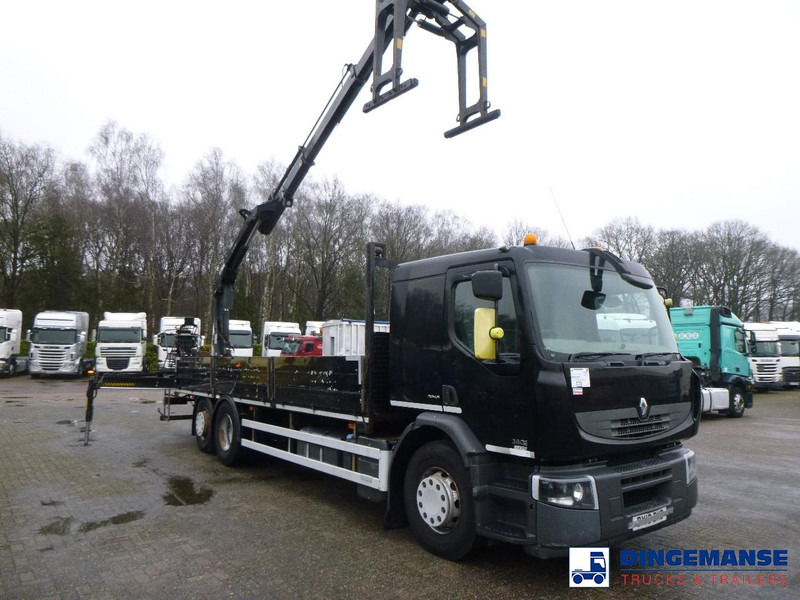 Renault Premium 380 dxi 6x2 RHD + Hiab XS122 Duo - Darus autó: 2 kép. Renault Premium 380 dxi 6x2 RHD + Hiab XS122 Duo - Darus autó: 2 kép.