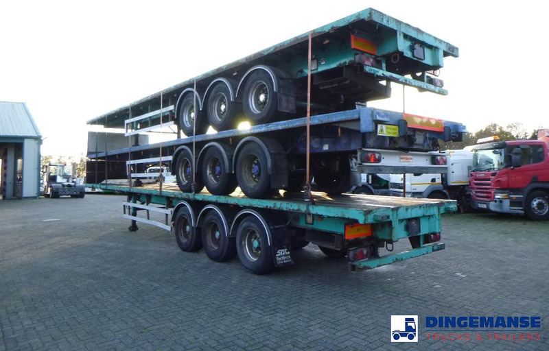 SDC Stack - 3 x platform trailer 13.6 m / 39 t - Platós félpótkocsi: 4 kép. SDC Stack - 3 x platform trailer 13.6 m / 39 t - Platós félpótkocsi: 4 kép.
