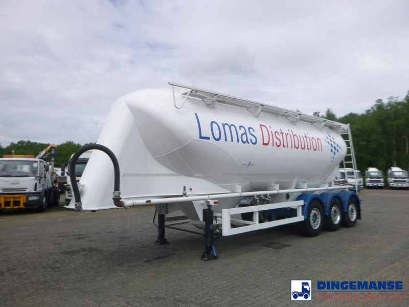 SPITZER Powder tank alu 37 m3 / 1 comp - Tartályos félpótkocsi: 1 kép. SPITZER Powder tank alu 37 m3 / 1 comp - Tartályos félpótkocsi: 1 kép.