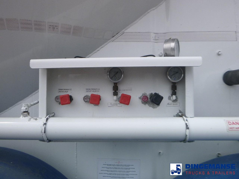 SPITZER Powder tank alu 37 m3 / 1 comp - Tartályos félpótkocsi: 5 kép. SPITZER Powder tank alu 37 m3 / 1 comp - Tartályos félpótkocsi: 5 kép.