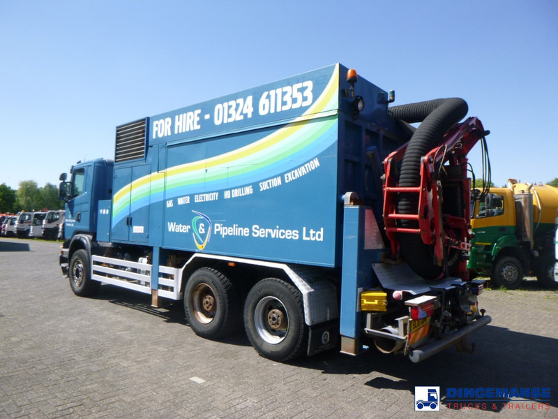 Scania G 440 6X4 Saugbagger / vacuum excavator - Szippantós autó: 3 kép. Scania G 440 6X4 Saugbagger / vacuum excavator - Szippantós autó: 3 kép.