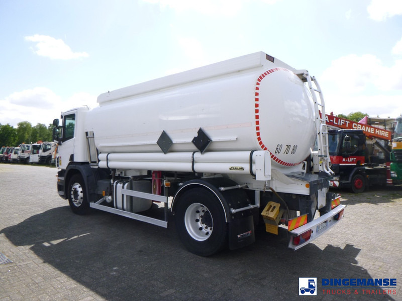 Scania P 270 DB 4x2 fuel tank 13.7 m3 / 5 comp - Tartályos teherautó: 3 kép. Scania P 270 DB 4x2 fuel tank 13.7 m3 / 5 comp - Tartályos teherautó: 3 kép.