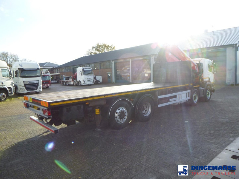 Scania P 400 8X2 RHD + Fassi F600 - Darus autó: 4 kép. Scania P 400 8X2 RHD + Fassi F600 - Darus autó: 4 kép.