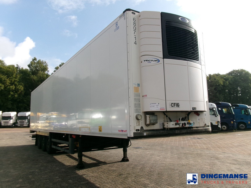 Schmitz Cargobull Frigo trailer + Carrier Vector 1350 - Félpótkocsi hűtős: 2 kép. Schmitz Cargobull Frigo trailer + Carrier Vector 1350 - Félpótkocsi hűtős: 2 kép.