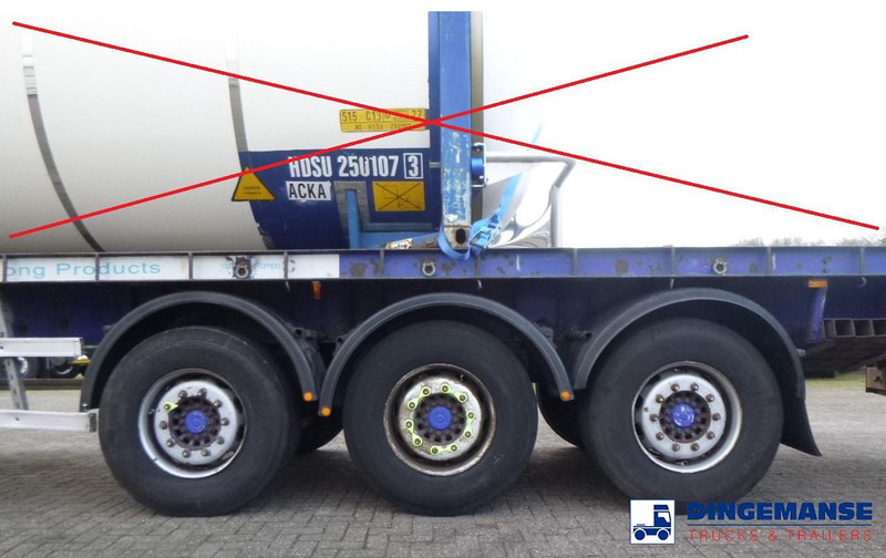 Tirsan 3 axle Platform trailer - Platós félpótkocsi: 5 kép. Tirsan 3 axle Platform trailer - Platós félpótkocsi: 5 kép.