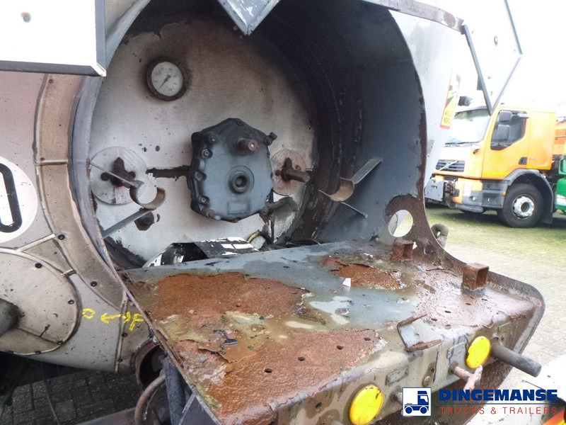 Tartályos félpótkocsi Trailor Heavy oil / bitumen tank steel 31.1 m3 / 1 comp: 14 kép.