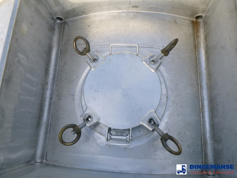 Tartályos félpótkocsi Van Hool Chemical tank inox 30 m3 / 1 comp ADR 12/03/2024: 16 kép.
