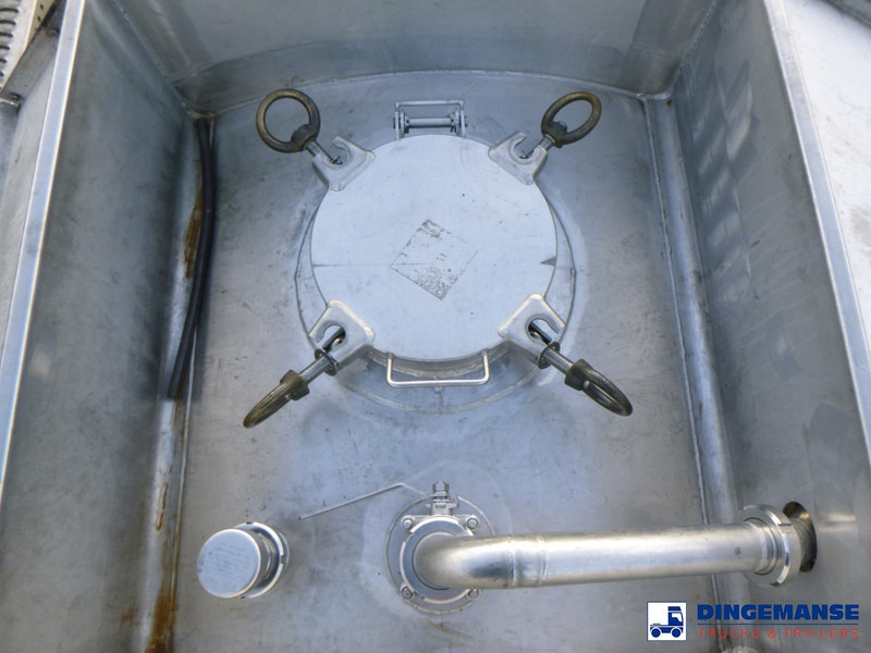 Tartályos félpótkocsi Van Hool Chemical tank inox 30 m3 / 1 comp ADR 12/03/2024: 14 kép.