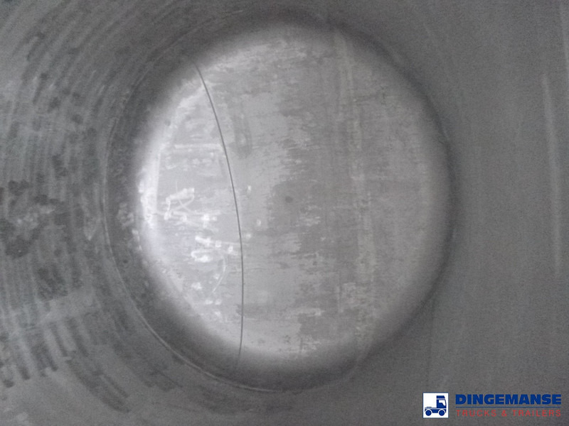 Tartályos félpótkocsi Van Hool Chemical tank inox 30 m3 / 3 comp: 19 kép.