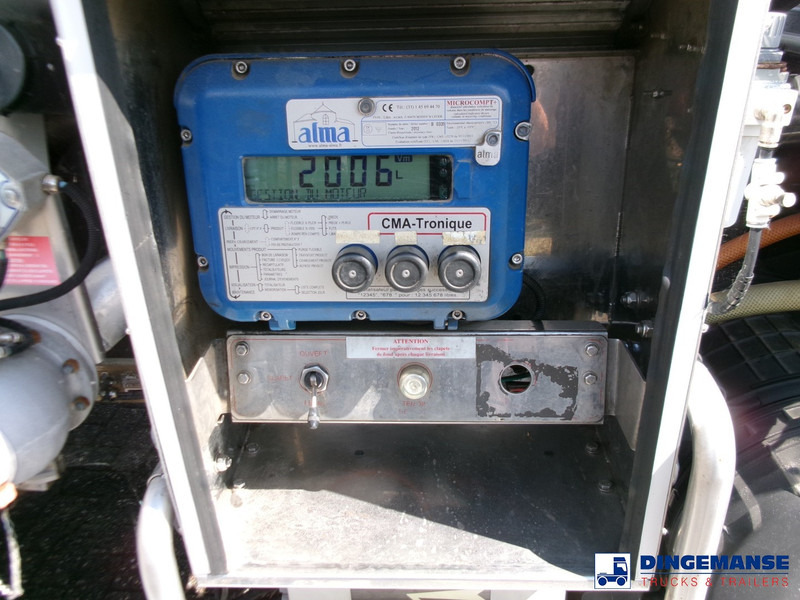 Tartályos teherautó Volvo FE 260 4x2 dxi fuel tank 13.3 m3 / 4 comp / ADR 21-06-2024: 15 kép.