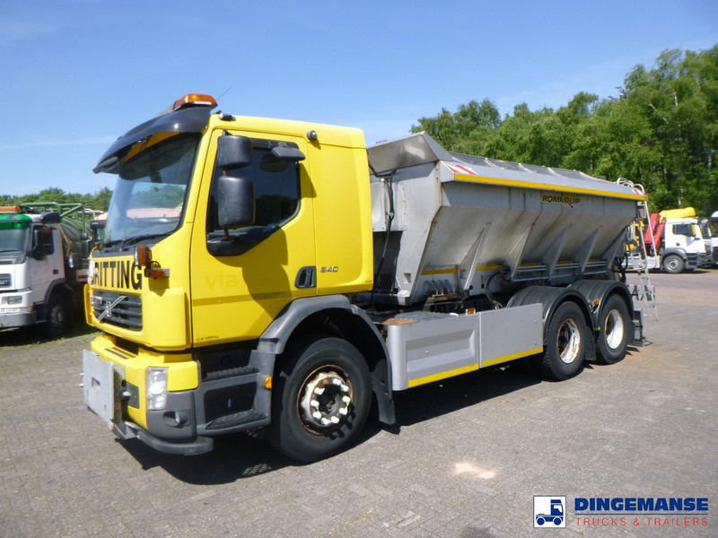 Volvo FH 340 6x4 RHD Romaquip gritter / salt spreader - Hóeltakarító gép: 1 kép. Volvo FH 340 6x4 RHD Romaquip gritter / salt spreader - Hóeltakarító gép: 1 kép.