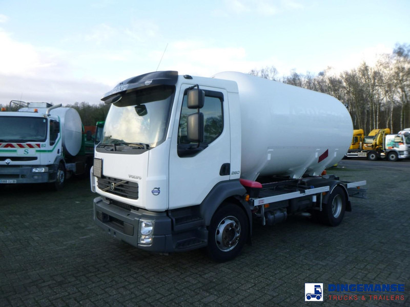Volvo FL 260 4x2 gas tank 13.9 m3 - Tartályos teherautó: 1 kép. Volvo FL 260 4x2 gas tank 13.9 m3 - Tartályos teherautó: 1 kép.