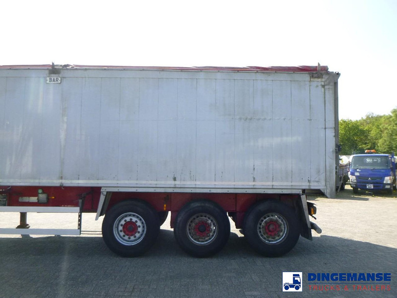 WILCOX Tipper trailer alu 55 m3 + tarpaulin - Félpótkocsi billenőplatós: 5 kép. WILCOX Tipper trailer alu 55 m3 + tarpaulin - Félpótkocsi billenőplatós: 5 kép.