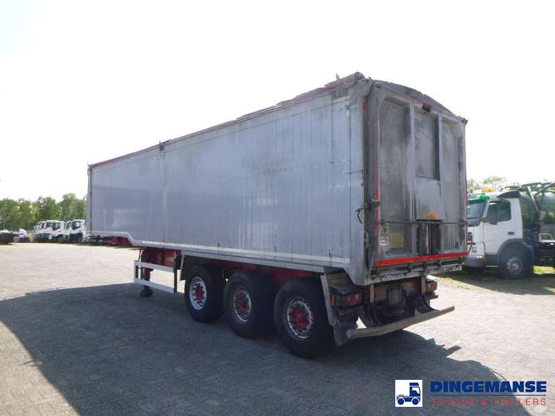 WILCOX Tipper trailer alu 55 m3 + tarpaulin - Félpótkocsi billenőplatós: 3 kép. WILCOX Tipper trailer alu 55 m3 + tarpaulin - Félpótkocsi billenőplatós: 3 kép.