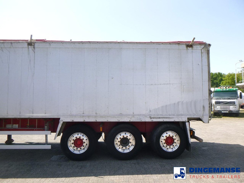 WILCOX Tipper trailer alu 55 m3 + tarpaulin - Félpótkocsi billenőplatós: 5 kép. WILCOX Tipper trailer alu 55 m3 + tarpaulin - Félpótkocsi billenőplatós: 5 kép.