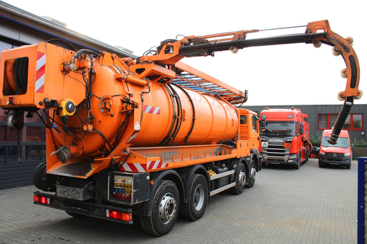 MAN FE 32.410 A 8x2 Assmann 17m³ HD-Spül-KOMBI V2A - Szippantós autó: 5 kép. MAN FE 32.410 A 8x2 Assmann 17m³ HD-Spül-KOMBI V2A - Szippantós autó: 5 kép.