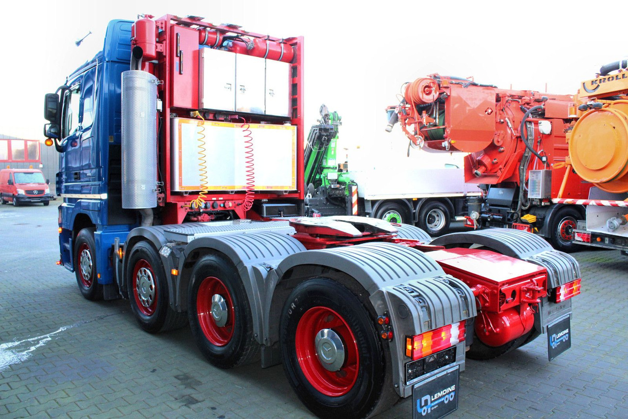 Mercedes-Benz Actros 4155 V8 SLT 8x4 MP3 TITAN 120 tonnen - Nyergesvontató: 4 kép. Mercedes-Benz Actros 4155 V8 SLT 8x4 MP3 TITAN 120 tonnen - Nyergesvontató: 4 kép.