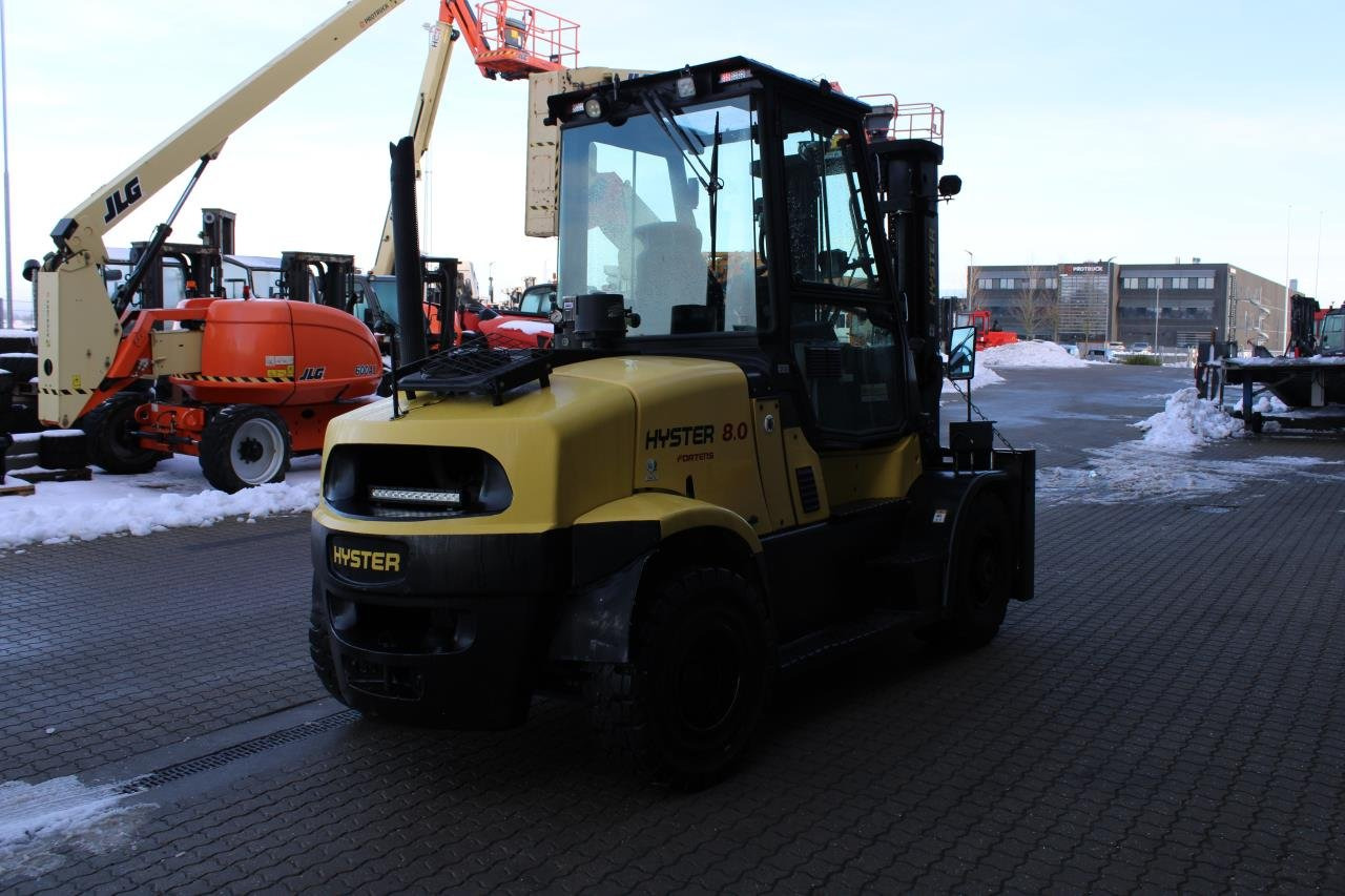 Hyster H8.00FT6 - Dízel targonca: 3 kép. Hyster H8.00FT6 - Dízel targonca: 3 kép.