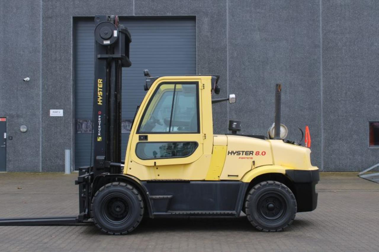 Hyster H8.0FT-9 - Gázüzemű targonca: 1 kép. Hyster H8.0FT-9 - Gázüzemű targonca: 1 kép.