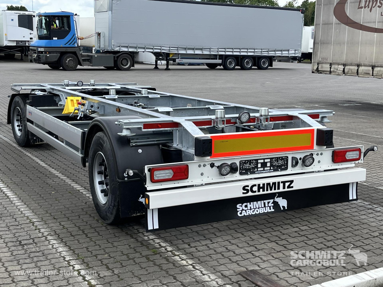 SCHMITZ Anhänger Wechselfahrgestell Maxiausführung - Pótkocsi cserefelépítményes: 3 kép. SCHMITZ Anhänger Wechselfahrgestell Maxiausführung - Pótkocsi cserefelépítményes: 3 kép.