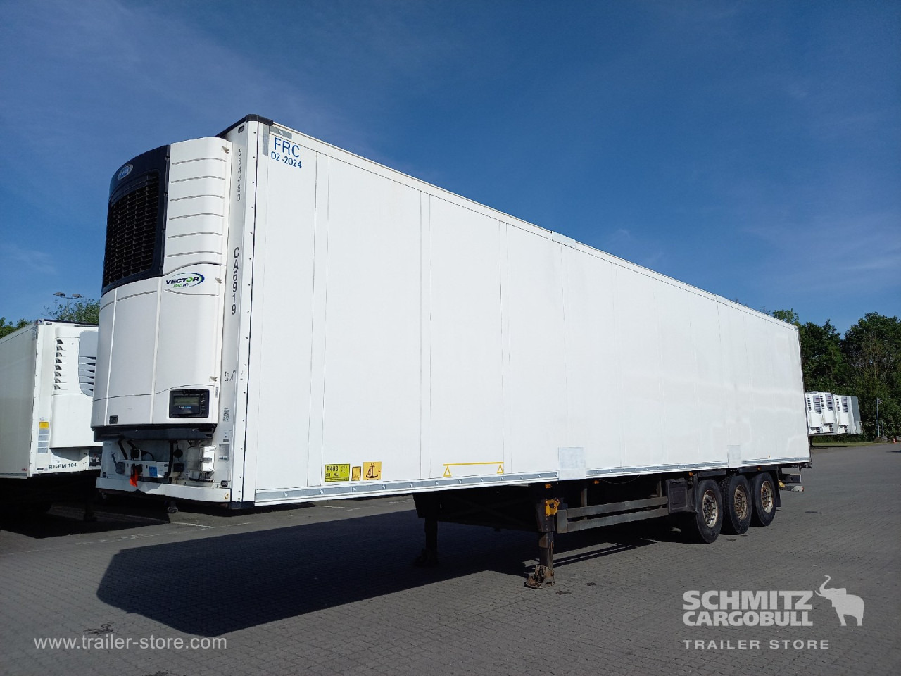Félpótkocsi hőszigetelt SCHMITZ Auflieger Tiefkühler Multitemp Double deck: 1 kép.