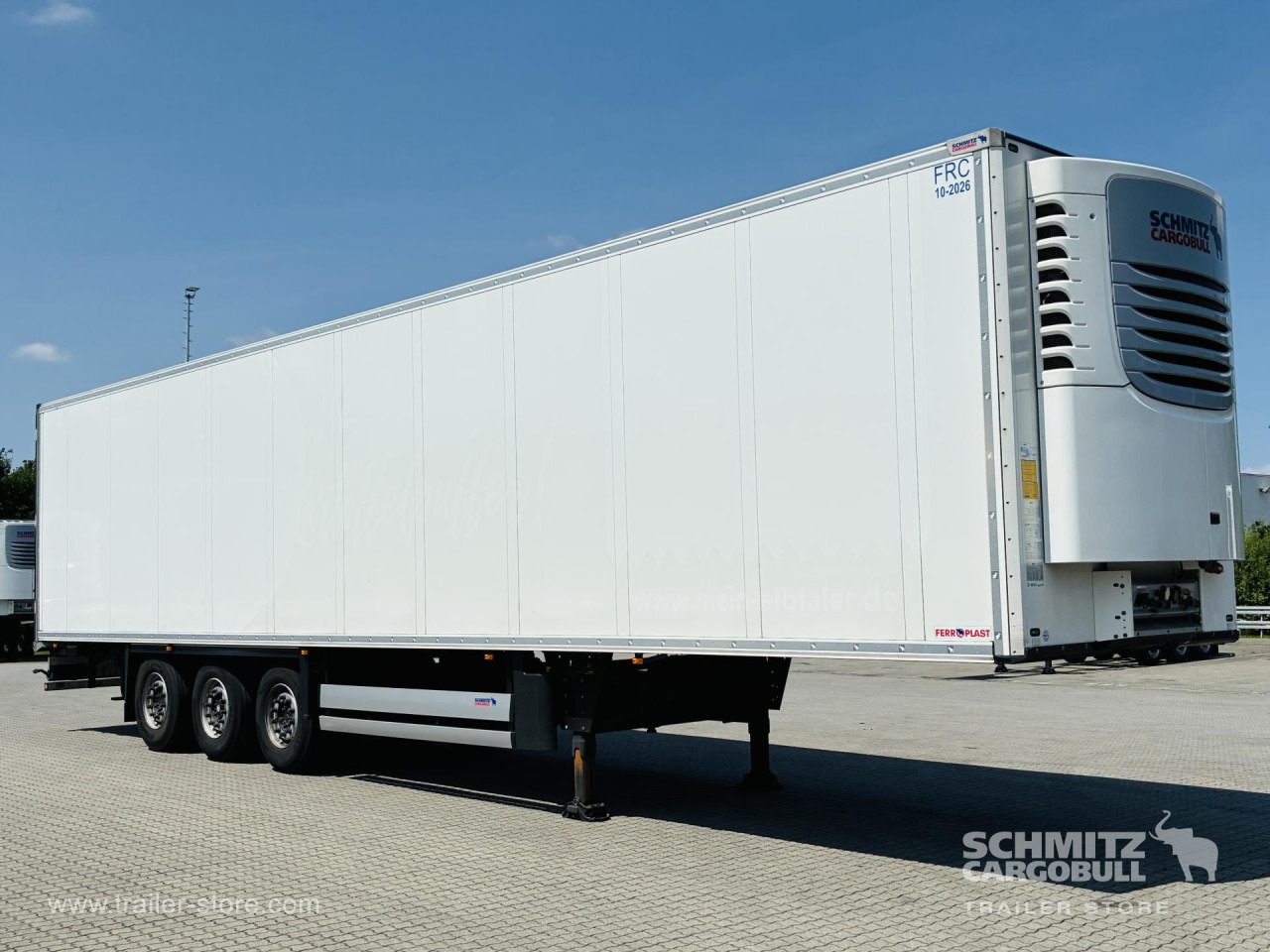 SCHMITZ Auflieger Tiefkühler Standard Double deck - Félpótkocsi hőszigetelt: 1 kép. SCHMITZ Auflieger Tiefkühler Standard Double deck - Félpótkocsi hőszigetelt: 1 kép.
