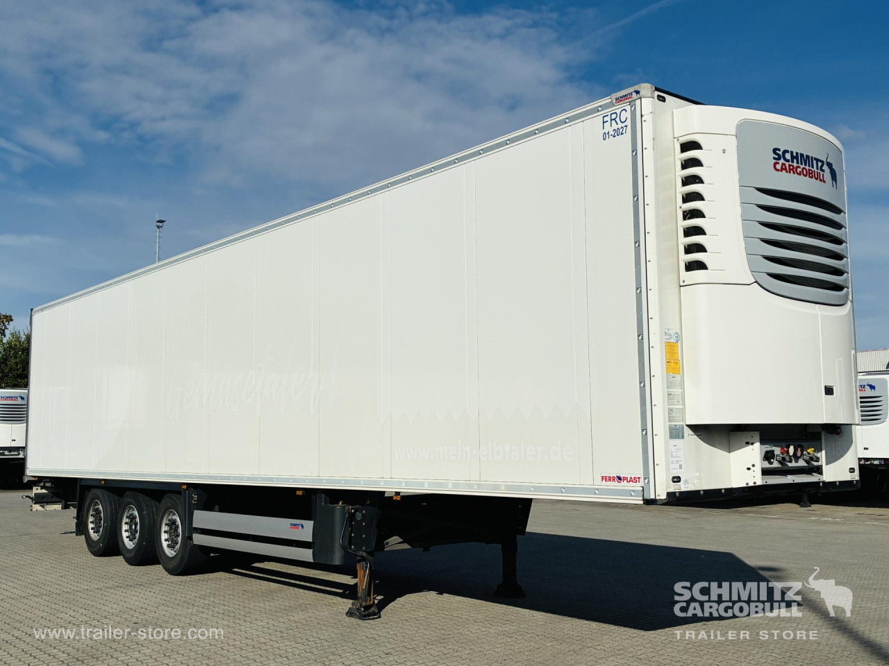 SCHMITZ Auflieger Tiefkühler Standard Double deck - Félpótkocsi hőszigetelt: 1 kép. SCHMITZ Auflieger Tiefkühler Standard Double deck - Félpótkocsi hőszigetelt: 1 kép.