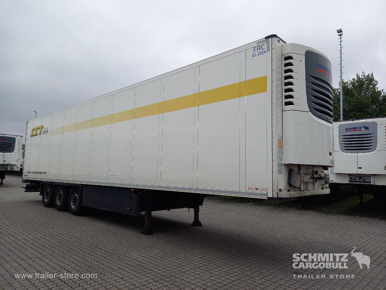 SCHMITZ Auflieger Tiefkühler Standard Double deck - Félpótkocsi hőszigetelt: 1 kép. SCHMITZ Auflieger Tiefkühler Standard Double deck - Félpótkocsi hőszigetelt: 1 kép.
