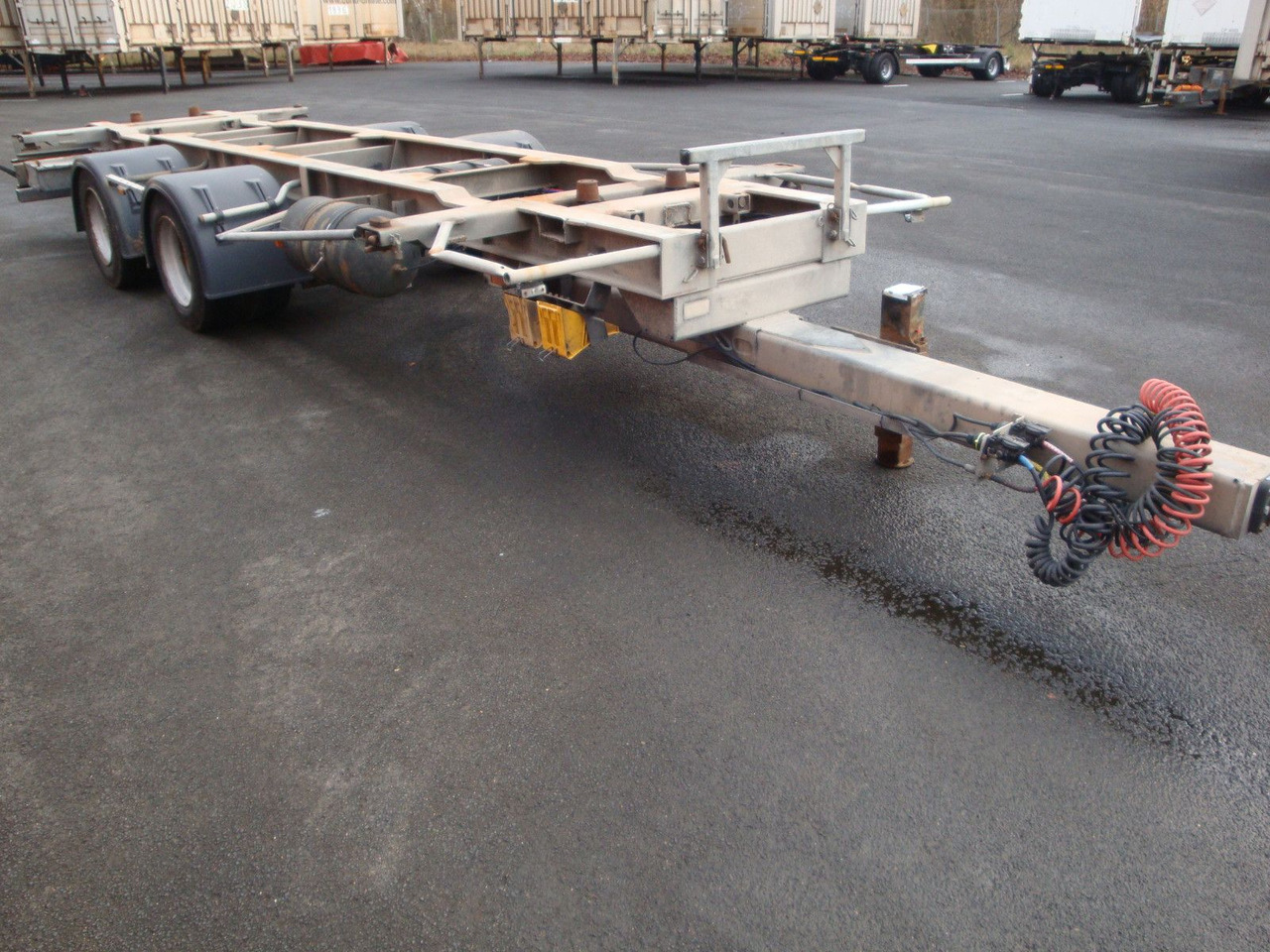 Obermaier W190 ZLU Jumbo Tandem BDF C 7820 7,82 verzinkt - Pótkocsi cserefelépítményes: 5 kép. Obermaier W190 ZLU Jumbo Tandem BDF C 7820 7,82 verzinkt - Pótkocsi cserefelépítményes: 5 kép.