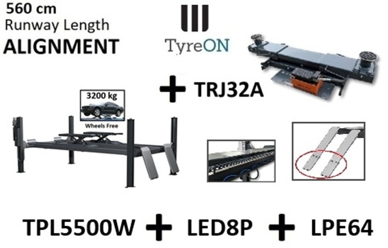 TPL5500W + TRJ32A + LED8P + LPE64 - Garázs felszerelés: 1 kép. TPL5500W + TRJ32A + LED8P + LPE64 - Garázs felszerelés: 1 kép.